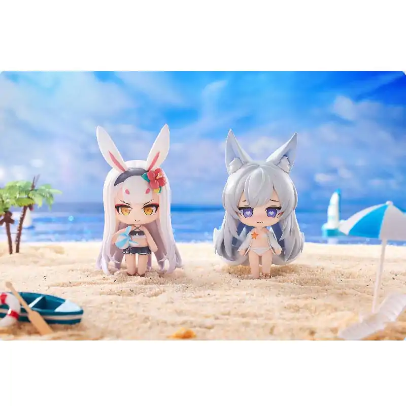 Azur Lane Summer Swimsuit Chibi Vol. 1 3 db-os Mini figura csomag 10 cm termékfotó