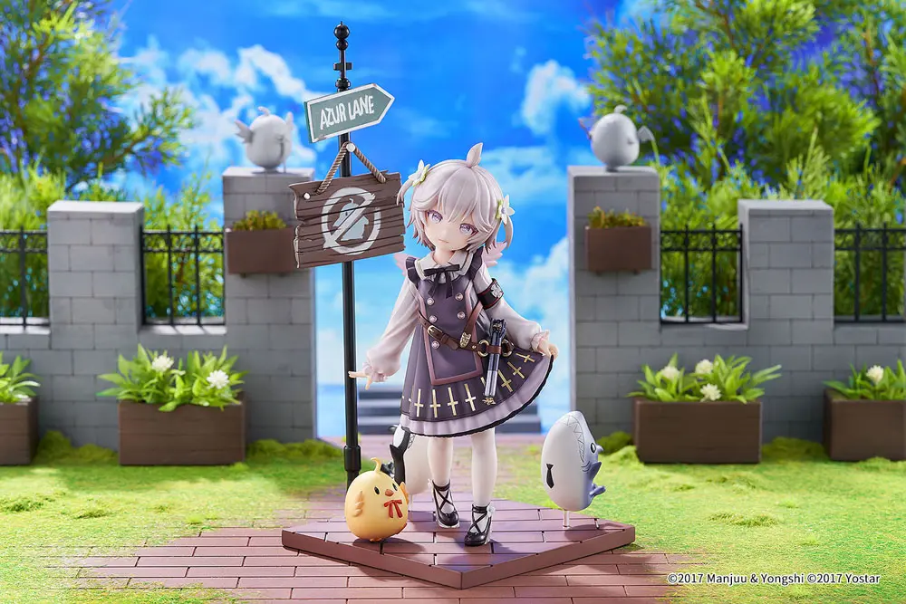 Azur Lane U-110 A Cute, Sharky Reverie PVC szobor figura 24 cm termékfotó