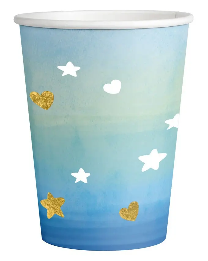 Baby Boy papír pohár 8 db-os 250 ml termékfotó