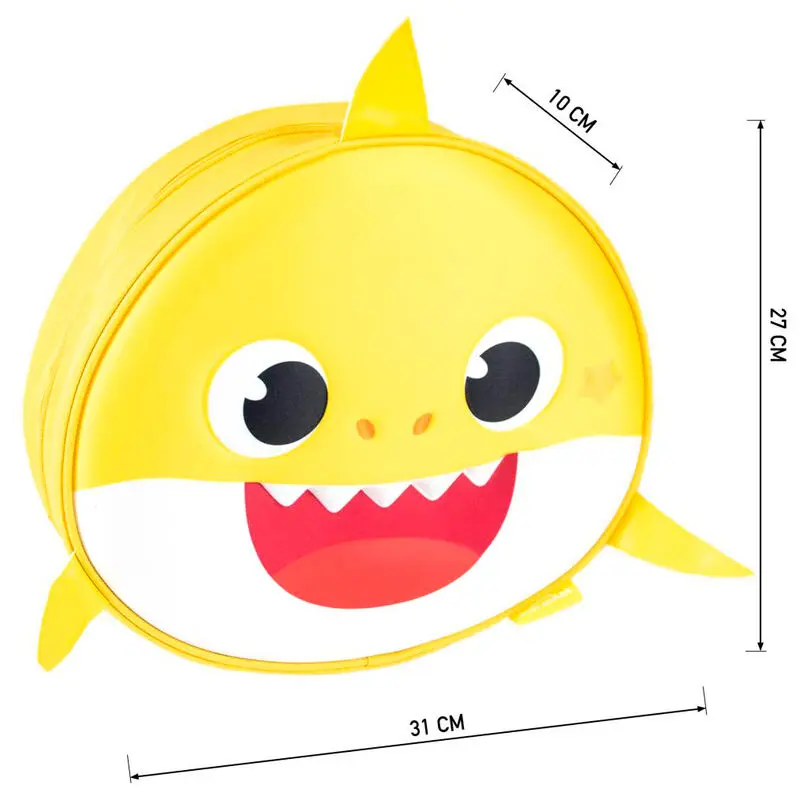 Baby Shark 3D prémium táska hátizsák 30cm termékfotó