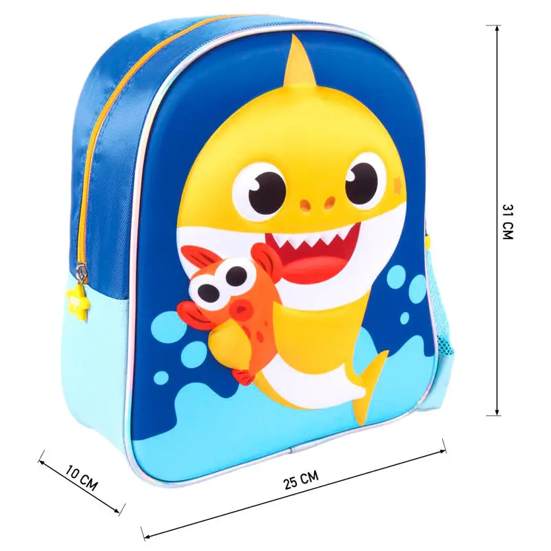 Baby Shark 3D táska hátizsák 31cm termékfotó