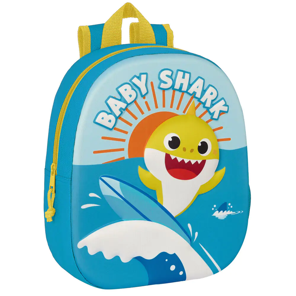 Baby Shark 3D táska hátizsák 33cm termékfotó