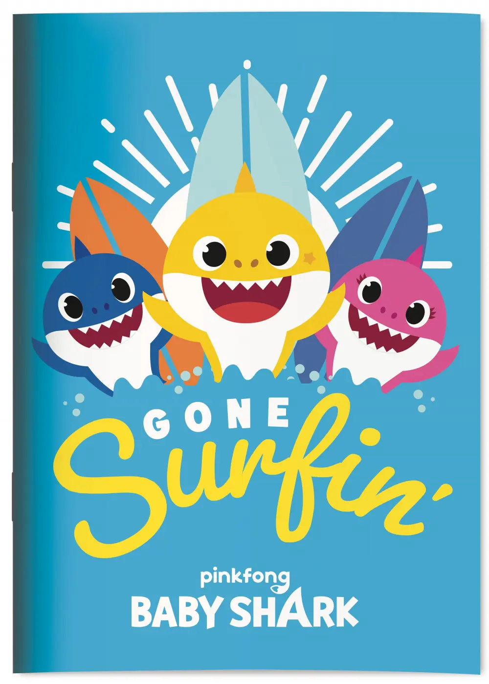 Baby Shark B/5 vonalas füzet 40 lapos termékfotó