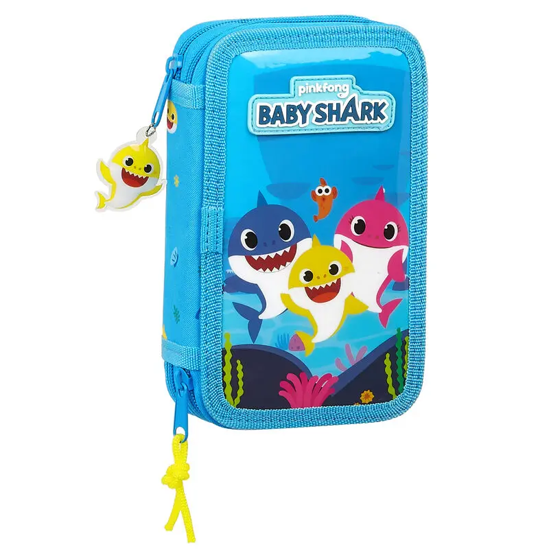 Baby Shark dupla tolltartó 28db-os termékfotó