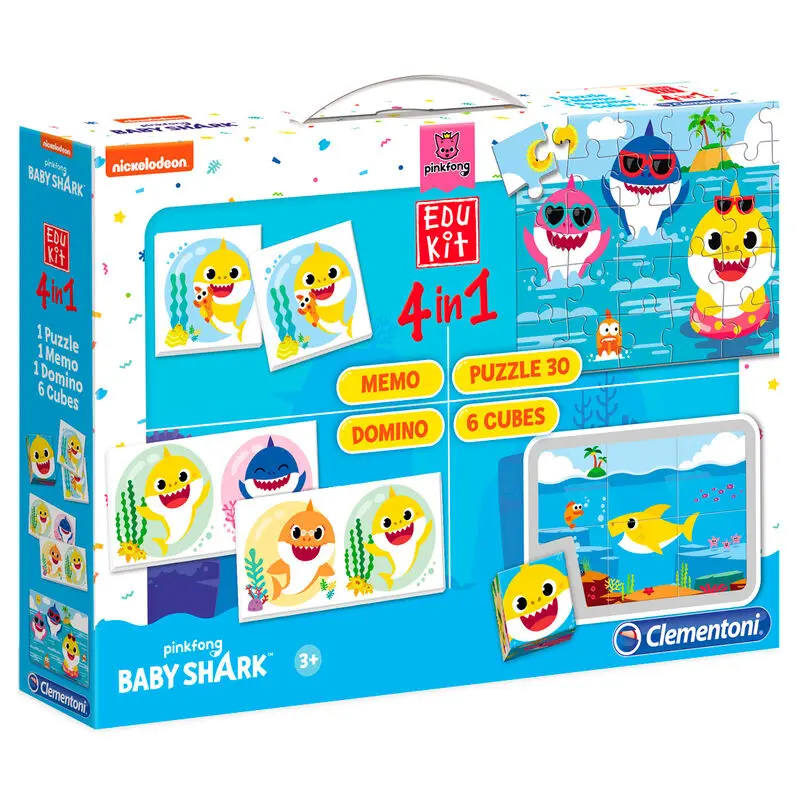 Baby Shark Edukit 4 in 1 játék termékfotó
