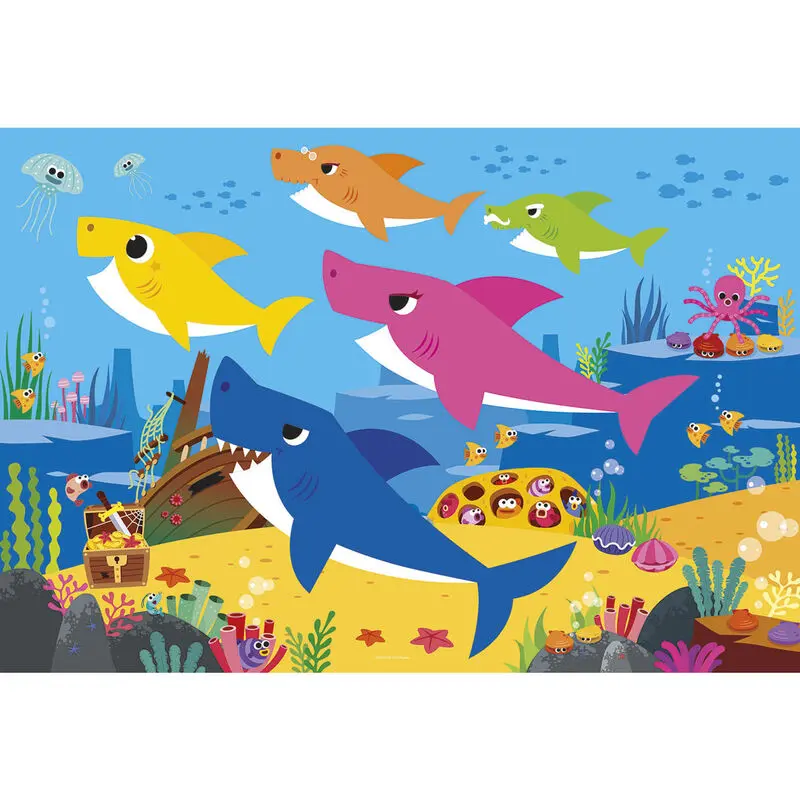 Baby Shark Maxi puzzle 104db-os termékfotó