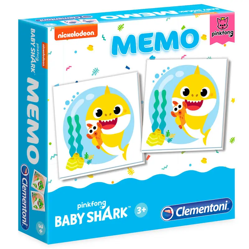 Baby Shark memóriajáték termékfotó