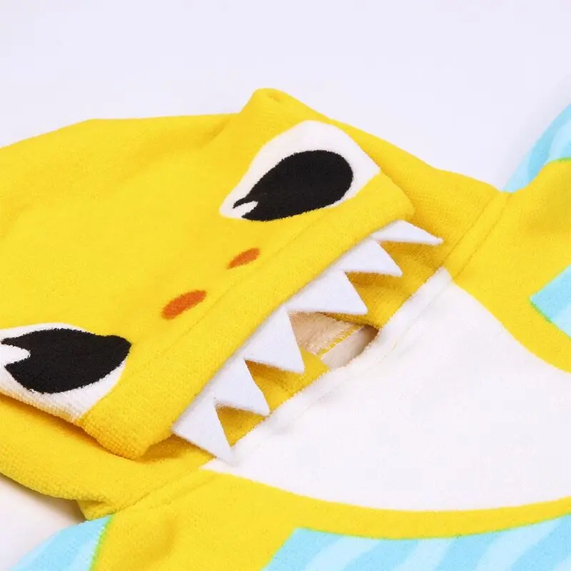 Baby Shark mikroszálas poncsó törölköző termékfotó