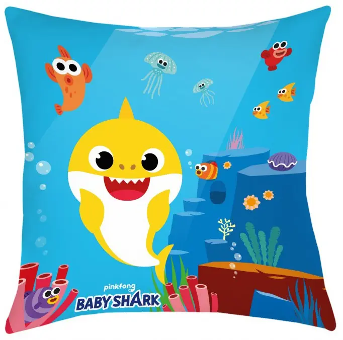 Baby Shark párna, díszpárna 40*40 cm termékfotó