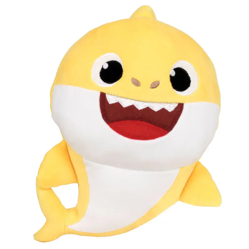 Baby Shark plüssfigura hanggal 17cm termékfotó