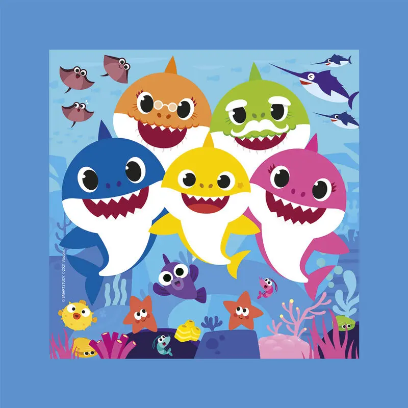 Baby Shark puzzle képkerettel 60db-os termékfotó
