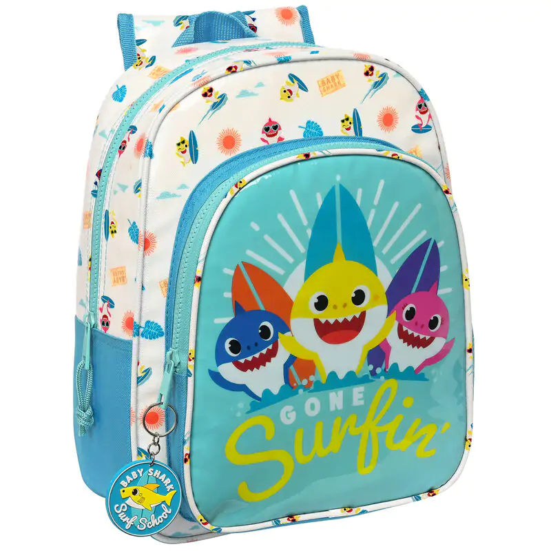 Baby Shark Surfing táska hátizsák 34cm termékfotó