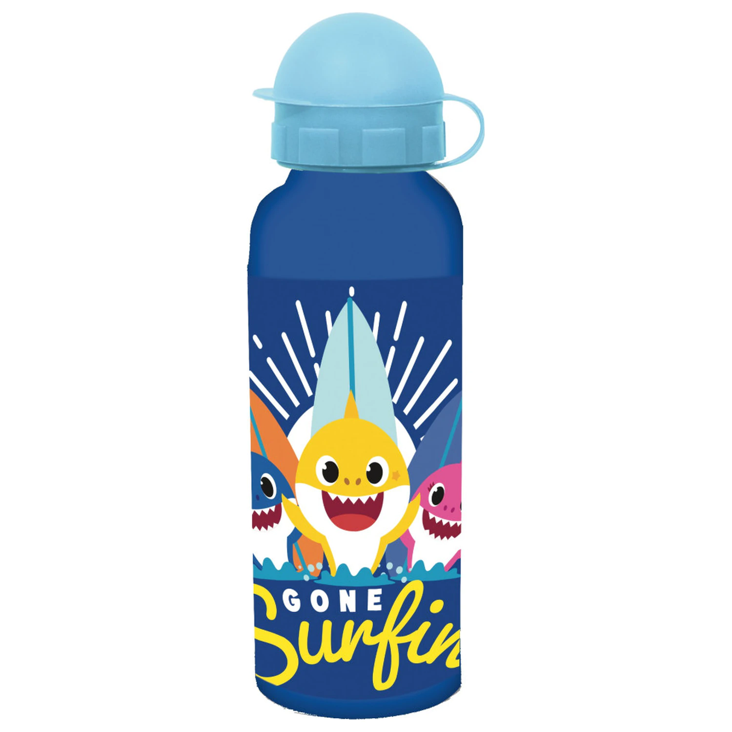 Baby Shark Wave alumínium kulacs ivókupakkal 520 ml termékfotó