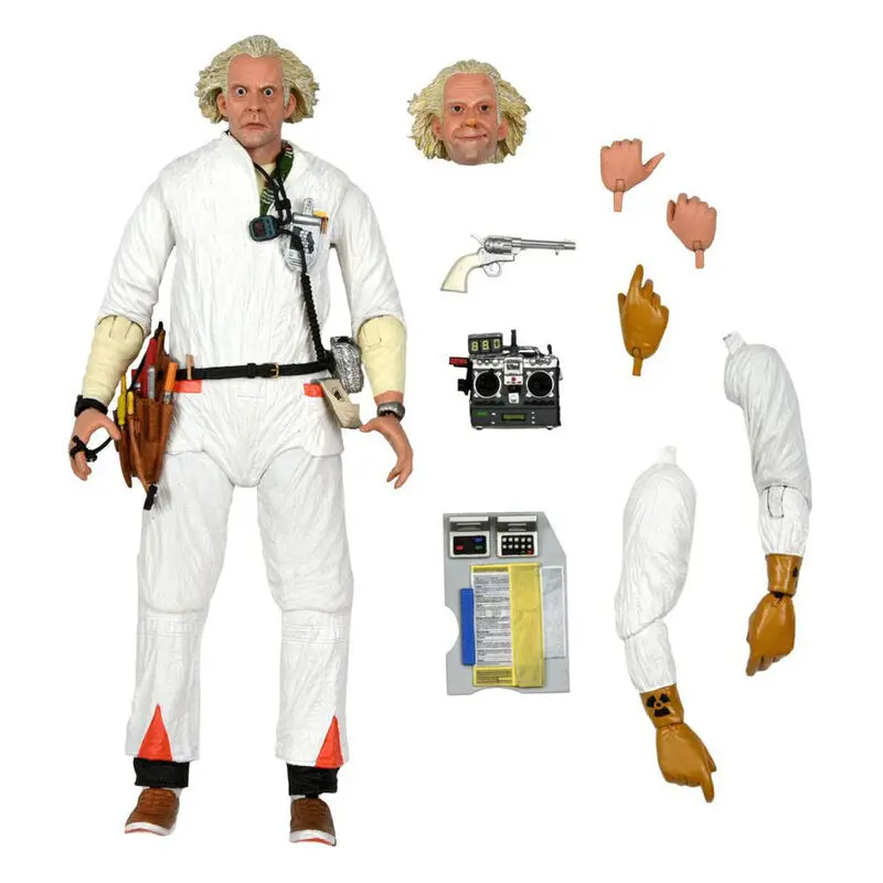 Back to the Future 1985 Doc Brown Ultimate akciófigura 18cm termékfotó