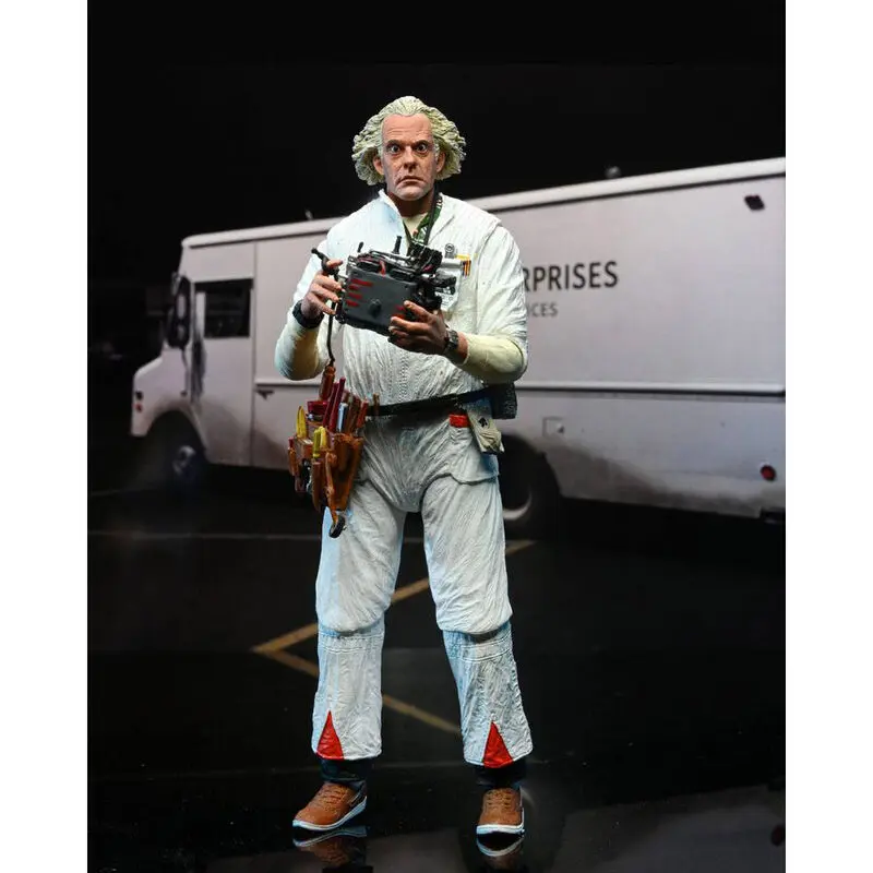 Back to the Future 1985 Doc Brown Ultimate akciófigura 18cm termékfotó