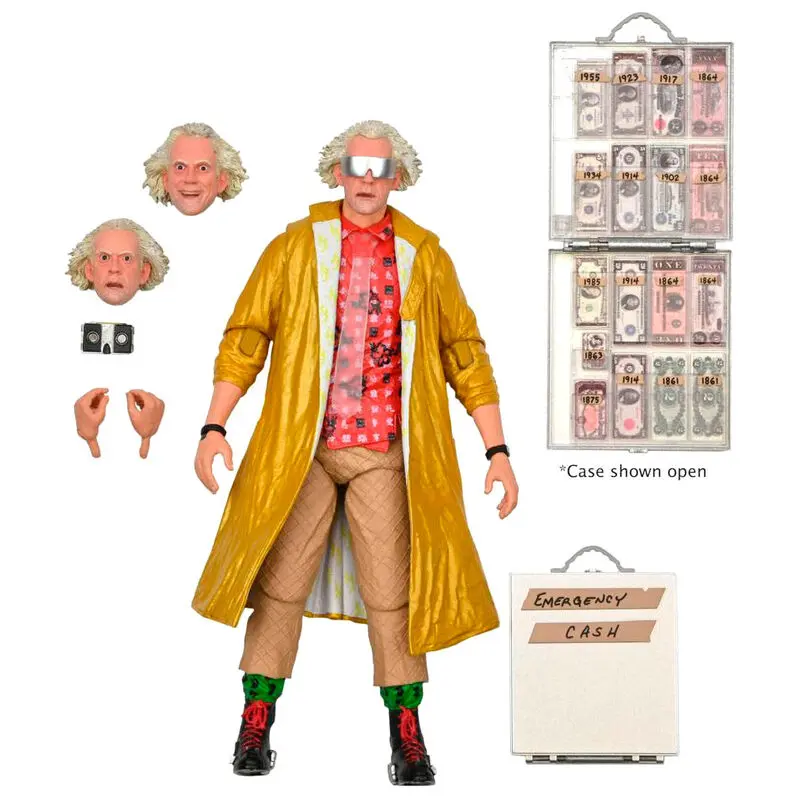 Back to the Future 2 Doc Brown 2015 Ultimate figura 18cm termékfotó