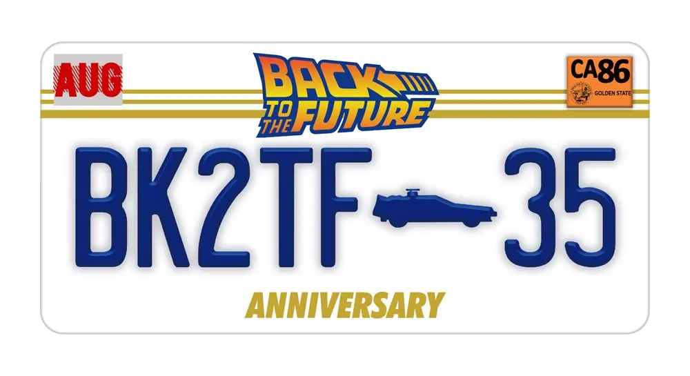 Back to the Future  35th Anniversary kitűző Limitált kiadás termékfotó