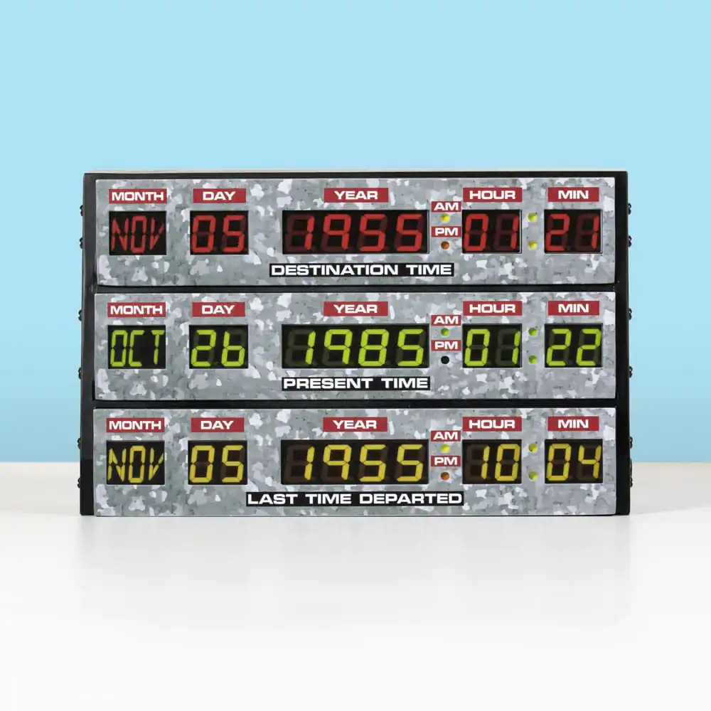Back To The Future 3D lámpa termékfotó