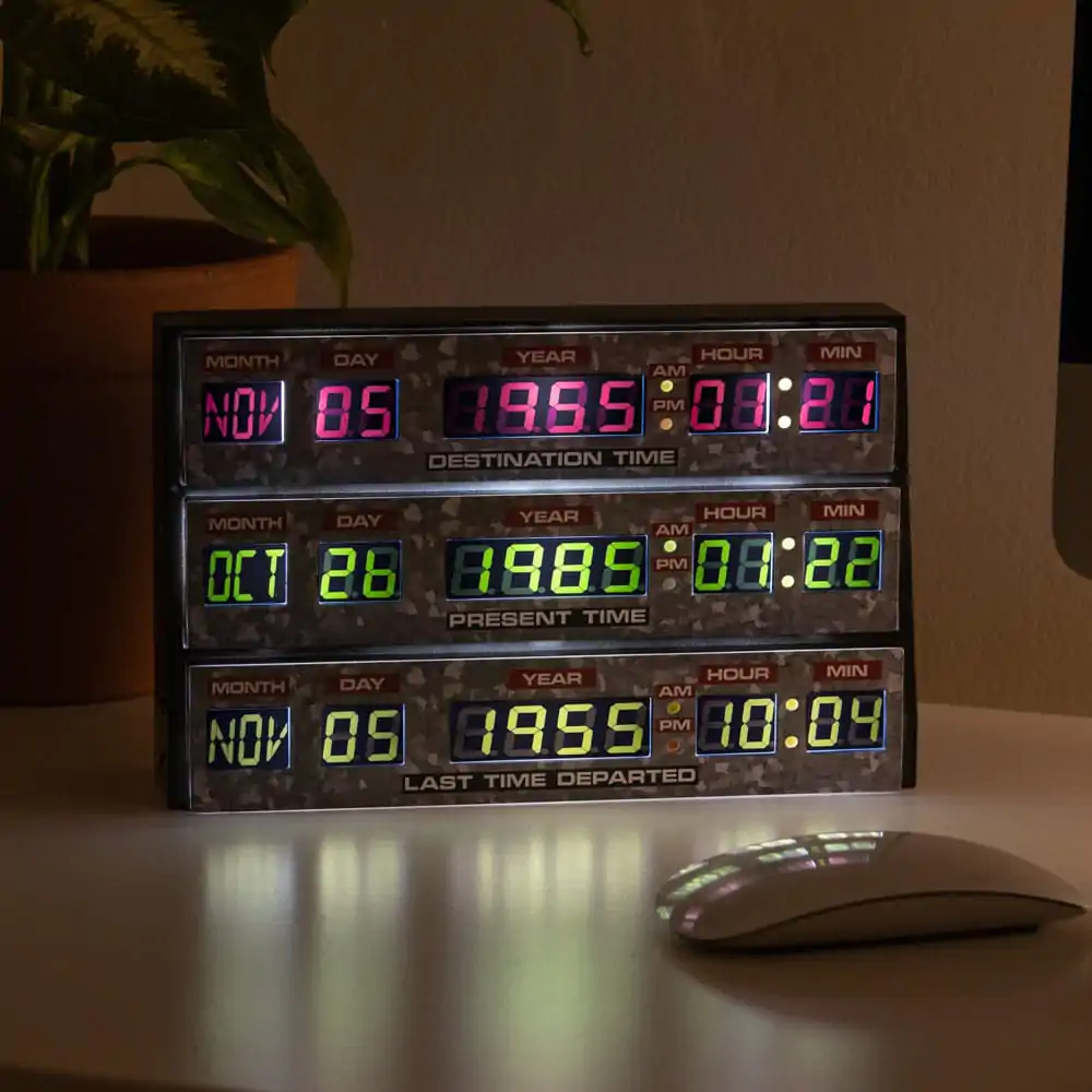 Back To The Future 3D lámpa termékfotó