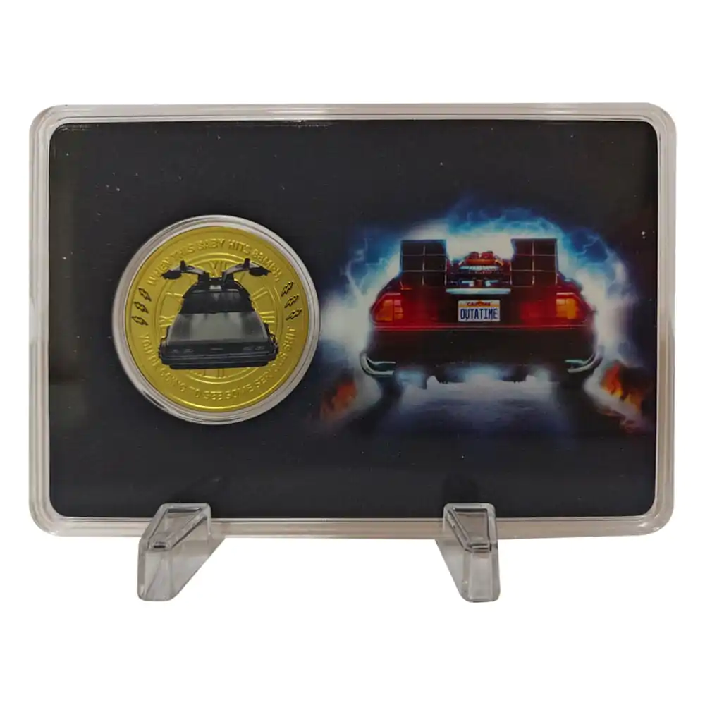 Back To The Future 40th Anniversary Gyűjthető érme Limitált kiadás      termékfotó