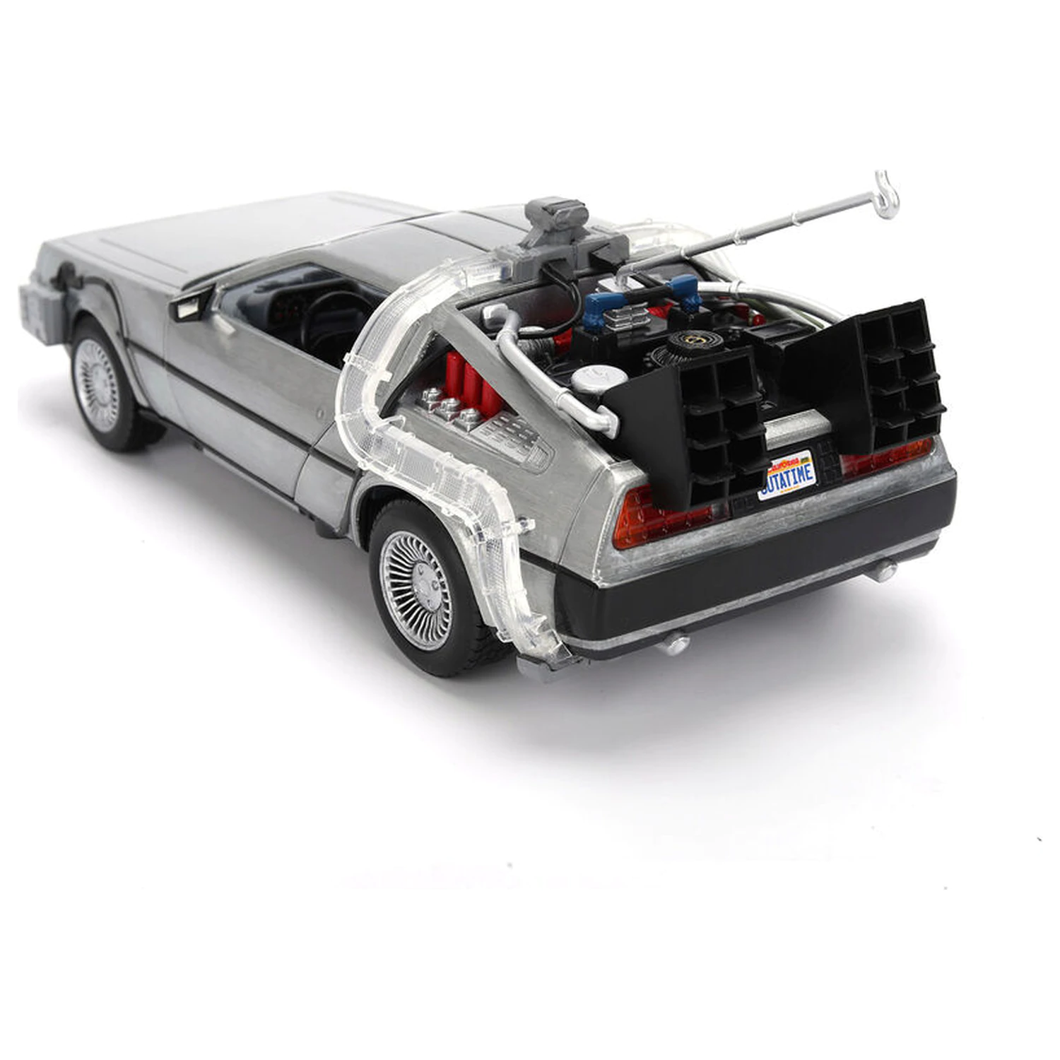 Back to the Future 40th Anniversary Time Machine Hollywood Rides DeLorean replika termékfotó