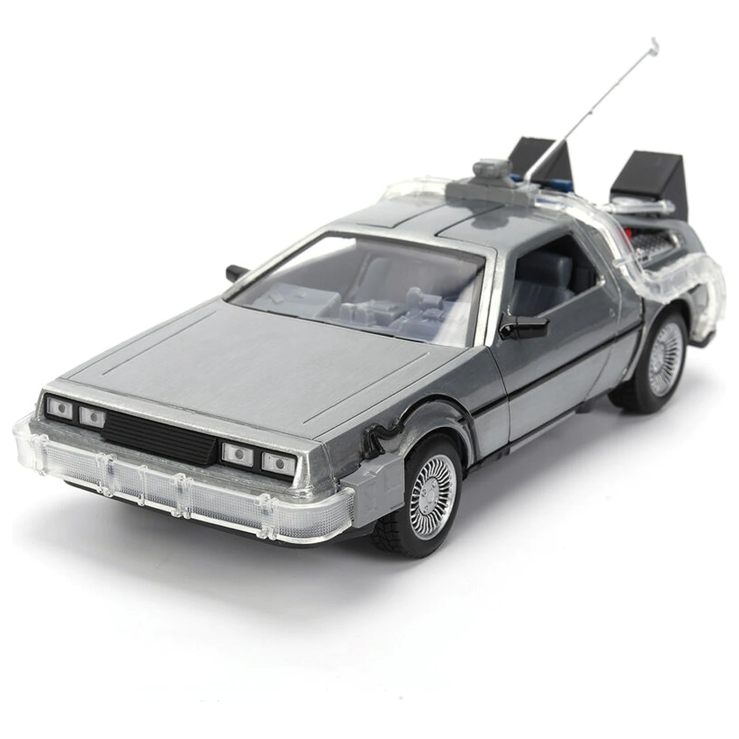 Back to the Future 40th Anniversary Time Machine Hollywood Rides DeLorean replika termékfotó