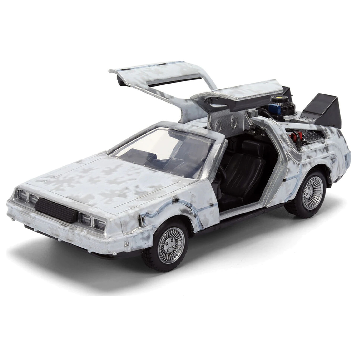 Back to the Future 40th Anniversary Time Machine Ice Effect DeLorean replika termékfotó