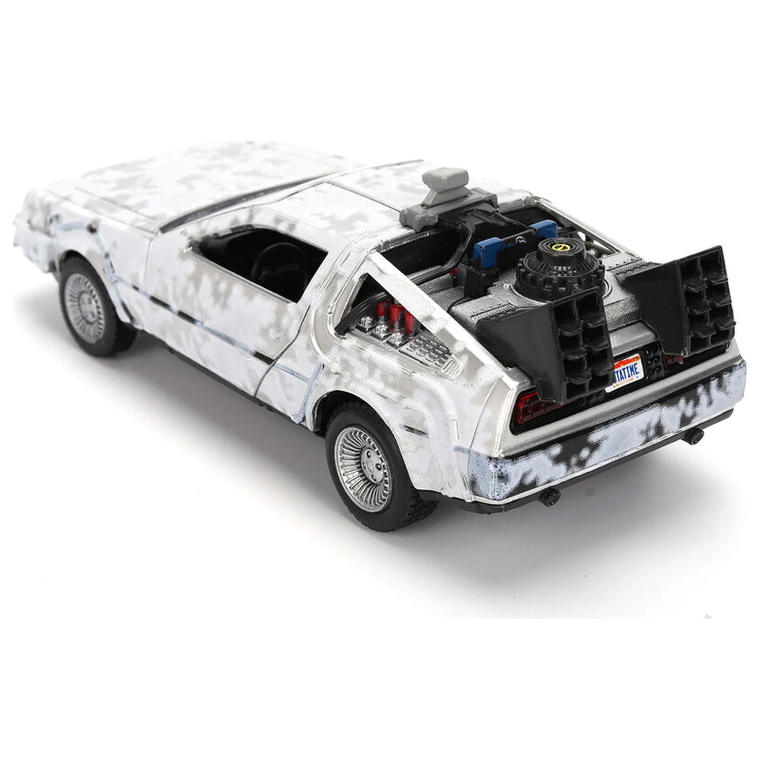 Back to the Future 40th Anniversary Time Machine Ice Effect DeLorean replika termékfotó