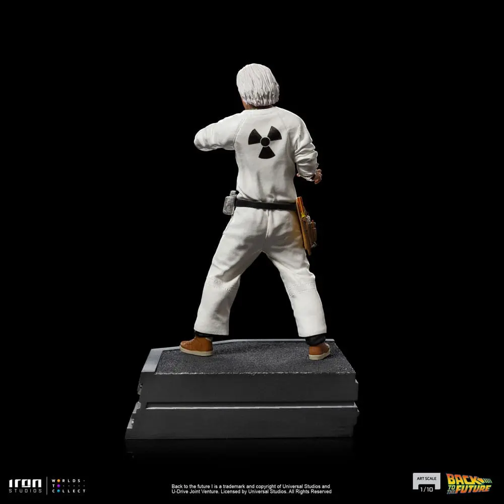 Back to the Future Art Scale 1/10 Doc Brown szobor figura 22 cm termékfotó