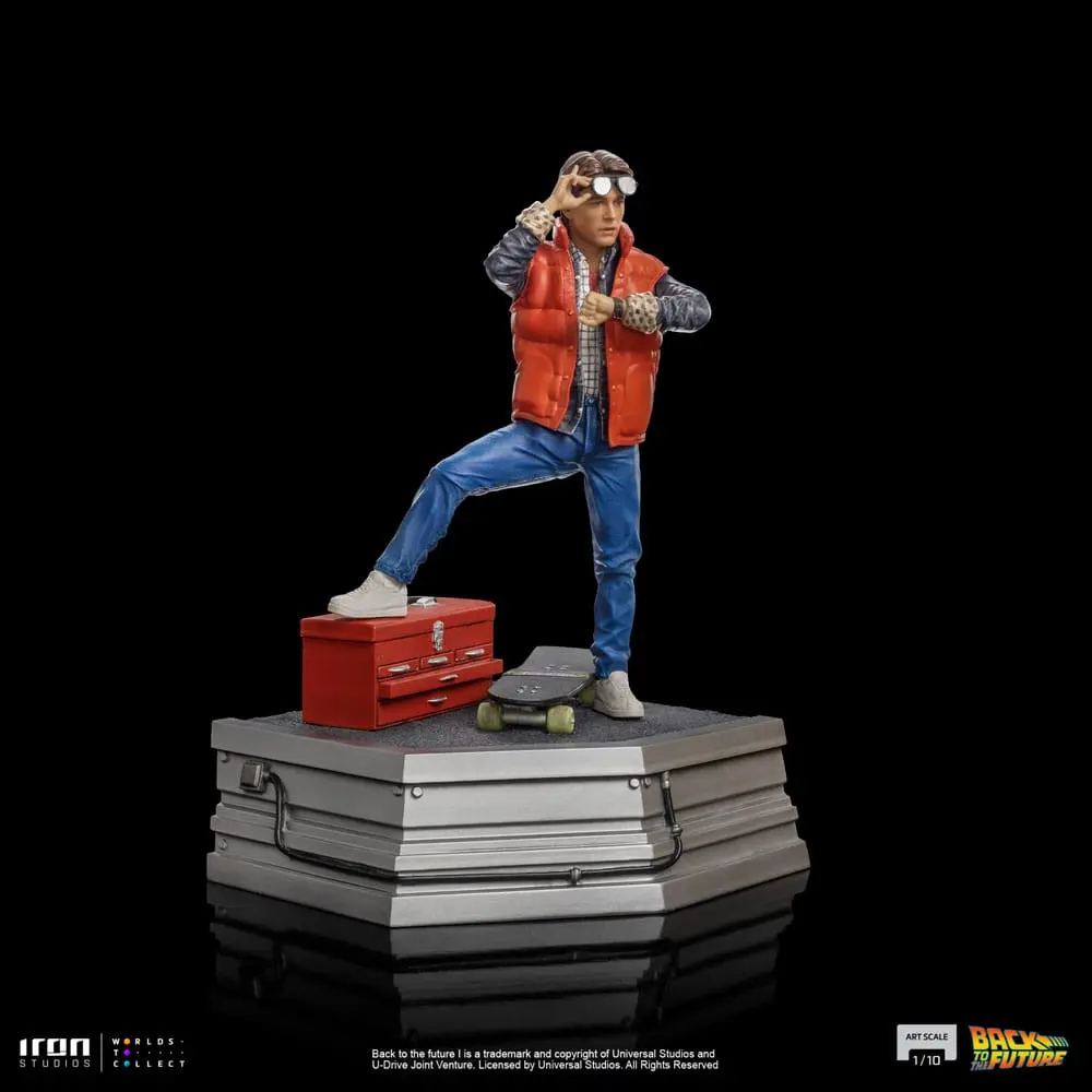 Back to the Future Art Scale 1/10 Marty McFly szobor figura 20 cm termékfotó