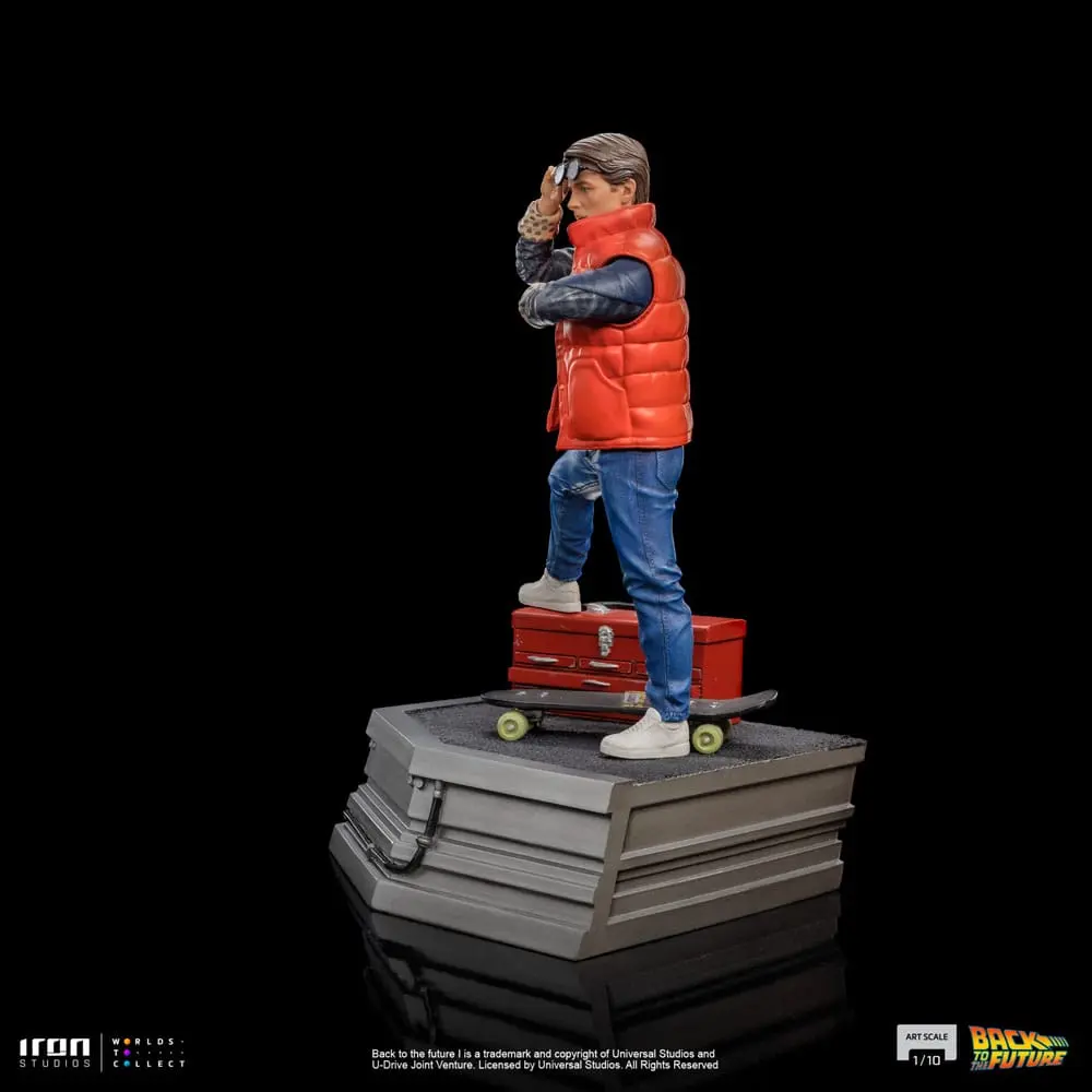 Back to the Future Art Scale 1/10 Marty McFly szobor figura 20 cm termékfotó