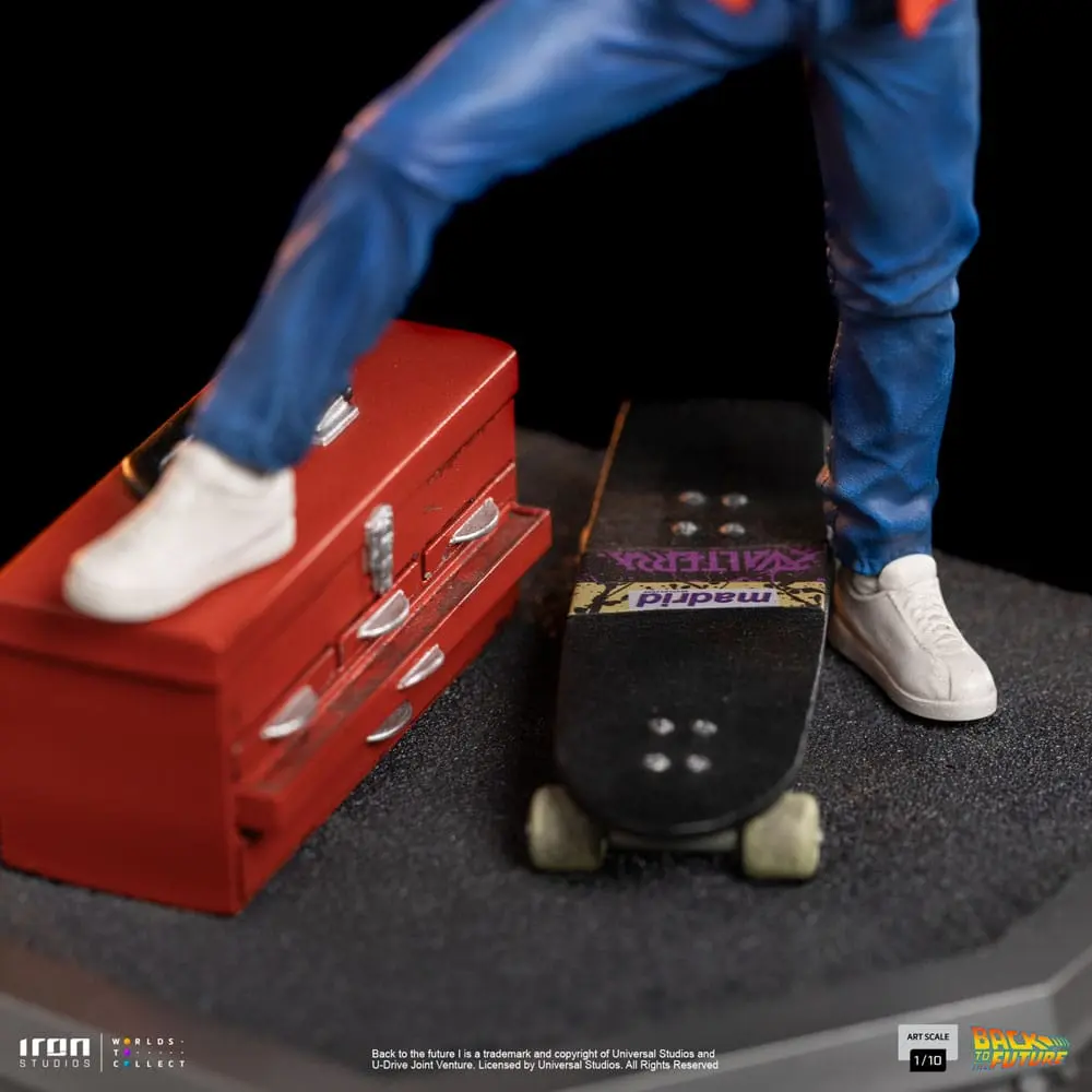 Back to the Future Art Scale 1/10 Marty McFly szobor figura 20 cm termékfotó