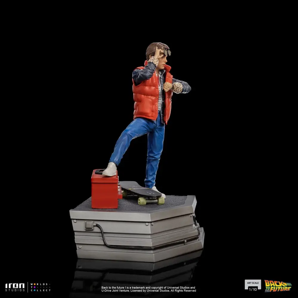 Back to the Future Art Scale 1/10 Marty McFly szobor figura 20 cm termékfotó