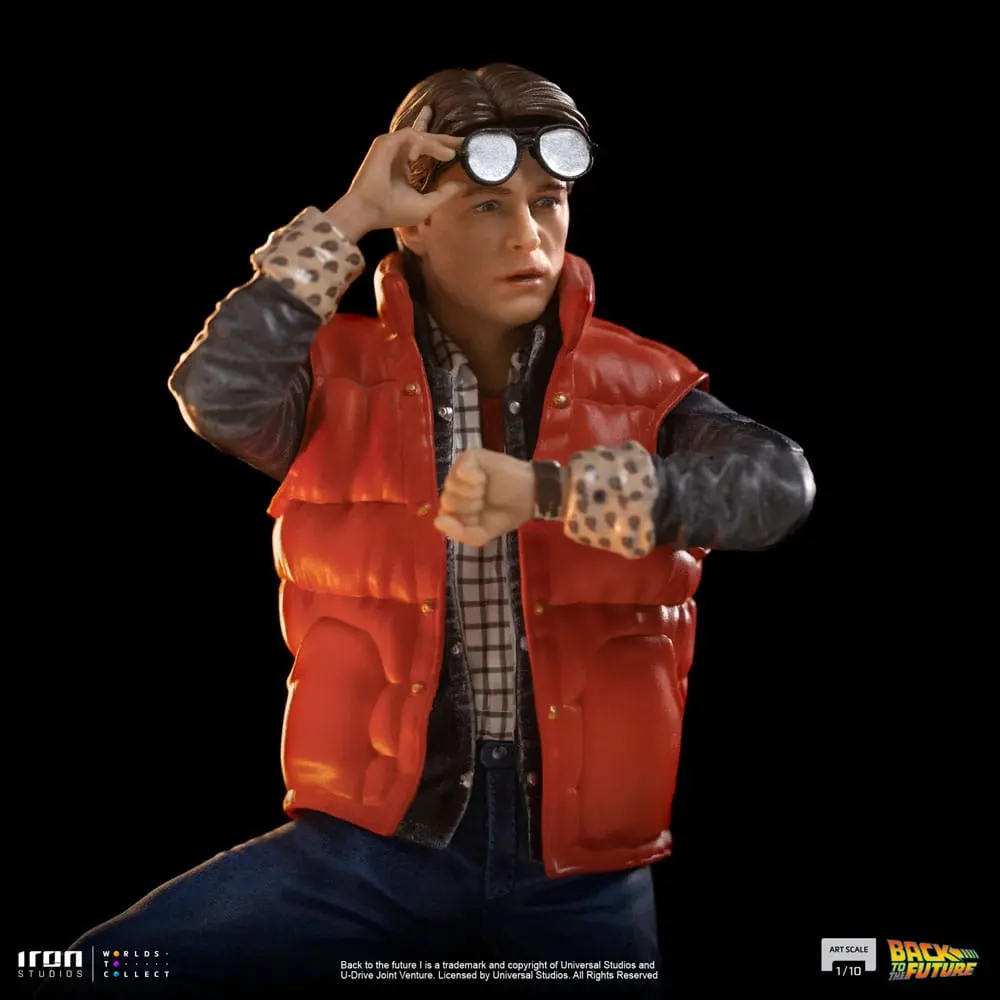 Back to the Future Art Scale 1/10 Marty McFly szobor figura 20 cm termékfotó