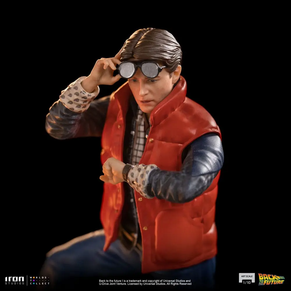 Back to the Future Art Scale 1/10 Marty McFly szobor figura 20 cm termékfotó