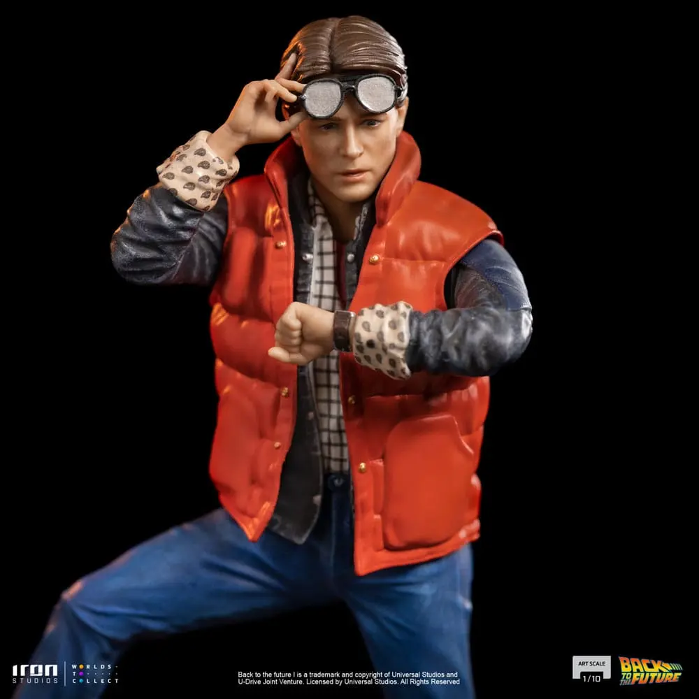 Back to the Future Art Scale 1/10 Marty McFly szobor figura 20 cm termékfotó