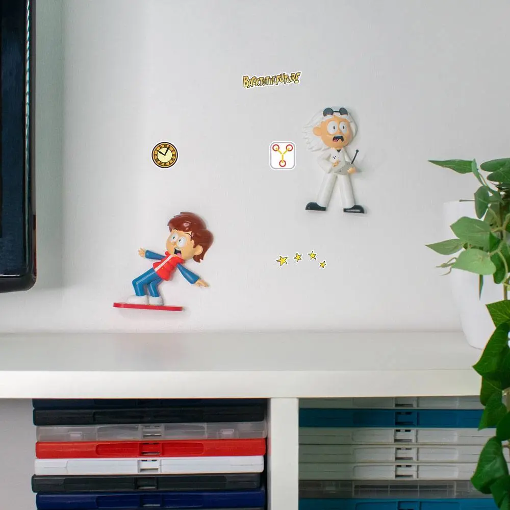 Back to the Future bögre, poháralátét étkészlet és kulcstartó csomag termékfotó