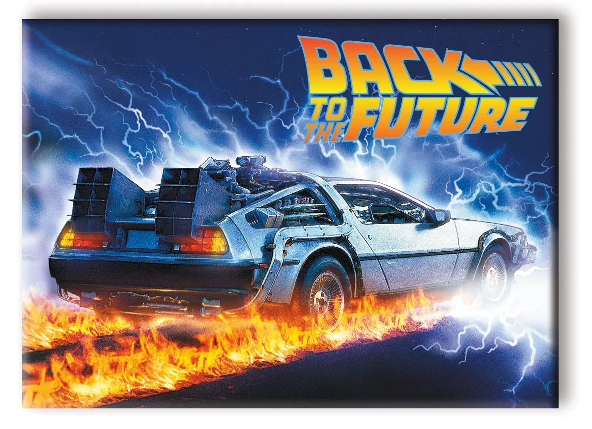 BACK TO THE FUTURE - Burn Out - Magnet 6.3x8.9cm termékfotó