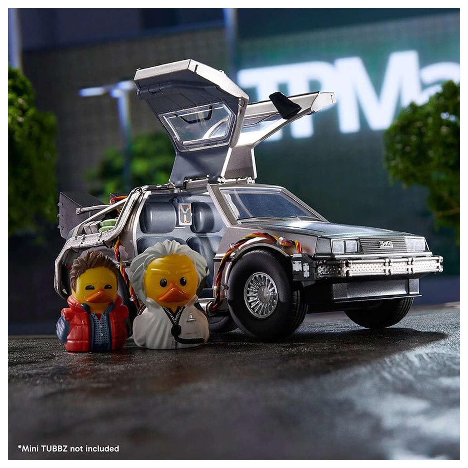 Back to the Future Delorean jármű figura termékfotó