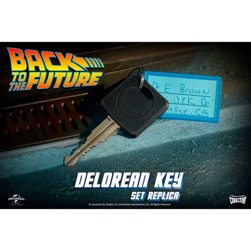 Back To The Future Replica 1/1 DeLorean Key termékfotó