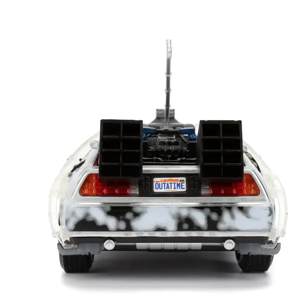 Back to the Future Diecast Model 1/24 Time Machine Frost termékfotó