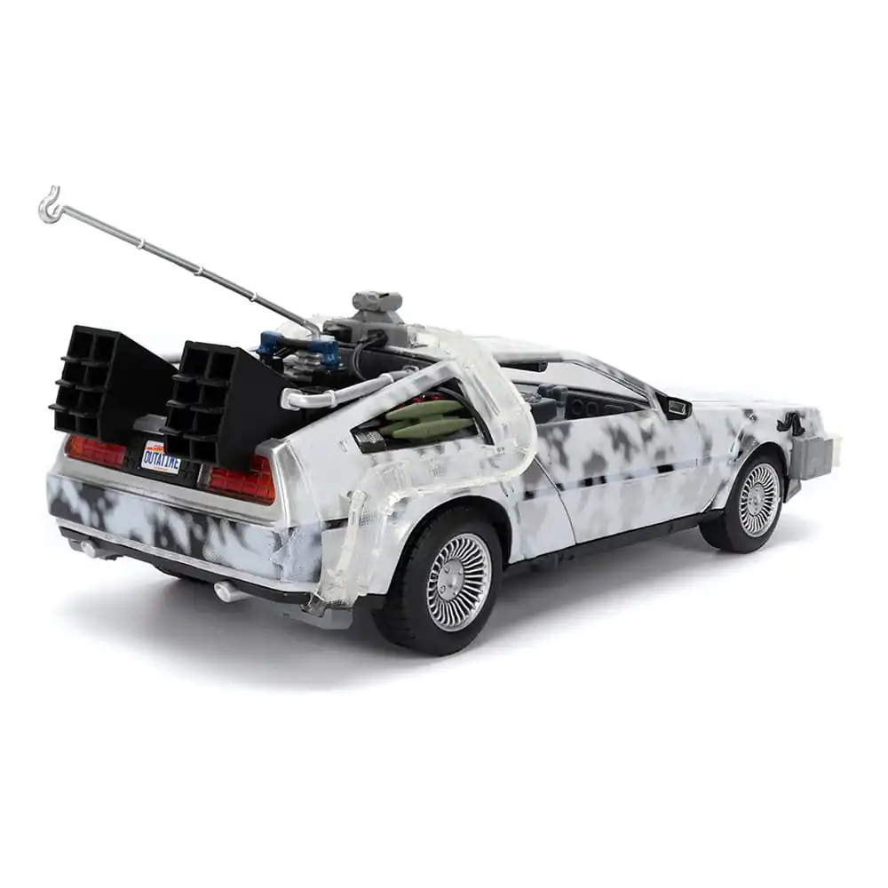 Back to the Future Diecast Model 1/24 Time Machine Frost termékfotó
