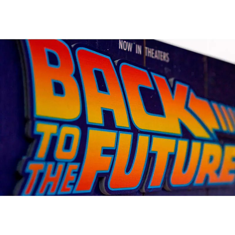 Back to the Future Faart 3D fa anyagú poszter festmény termékfotó