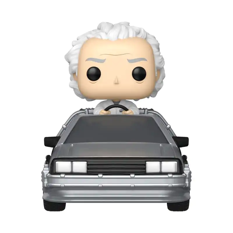 Back to the Future Funko POP! Rides Deluxe figura Vinyl Doc w/Time Machine 9 cm termékfotó