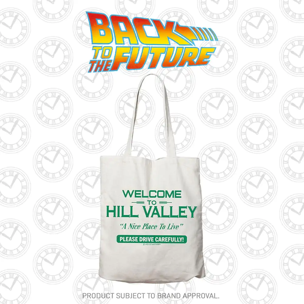 Back to the Future Hill Valley bevásárlótáska termékfotó