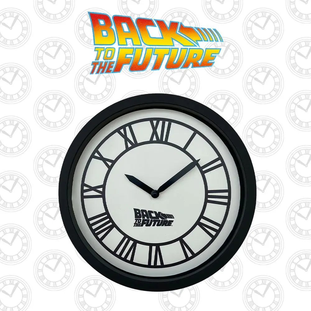 Back To The Future Hill Valley Clock Tower falióra termékfotó
