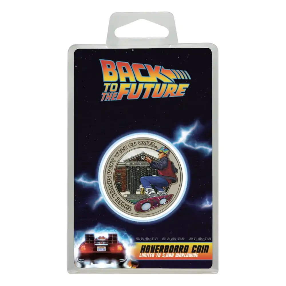 Back To The Future Hoverboard Gyűjthető érme Limitált kiadás termékfotó