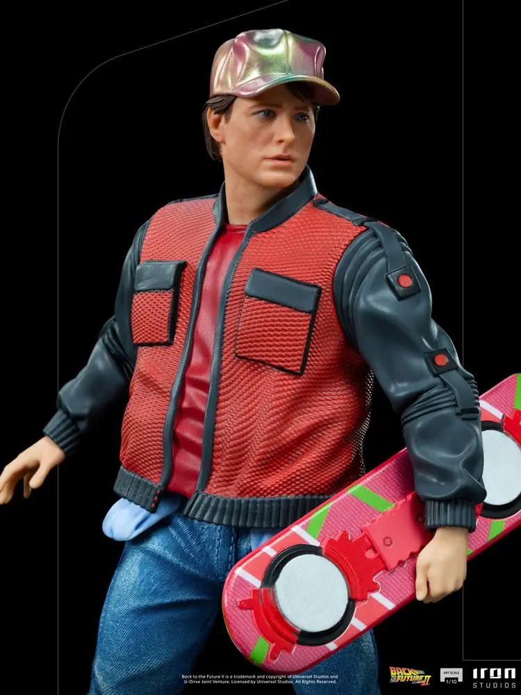 Back to the Future II Art Scale 1/10 Marty McFly szobor figura 22 cm termékfotó