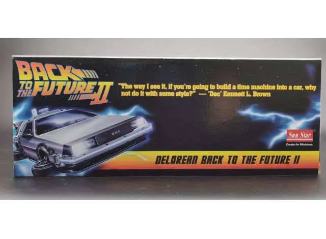 Back to the Future II Diecast Model 1/18 1983 DeLorean termékfotó