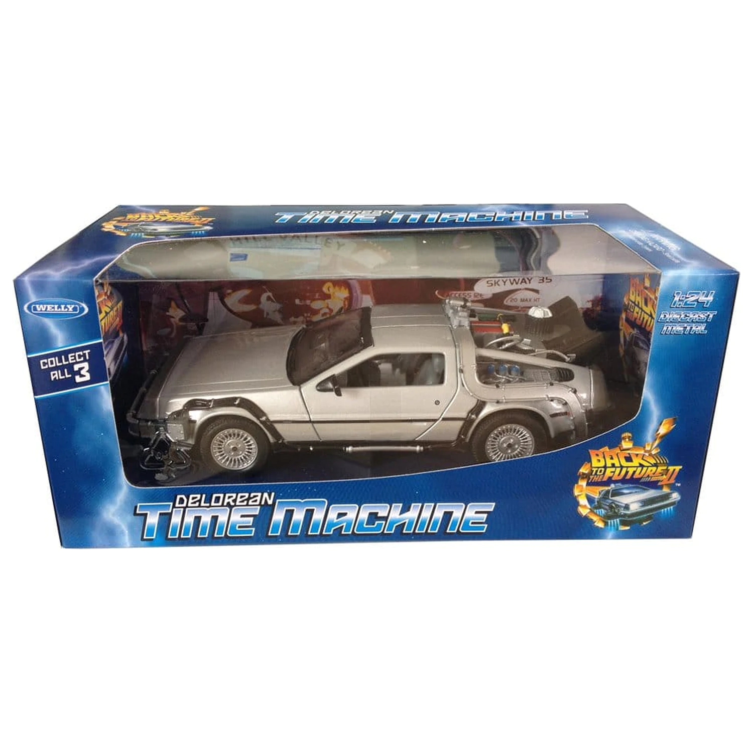 Back to the Future II Diecast Model 1/24 ´81 DeLorean LK Coupe 18 cm termékfotó